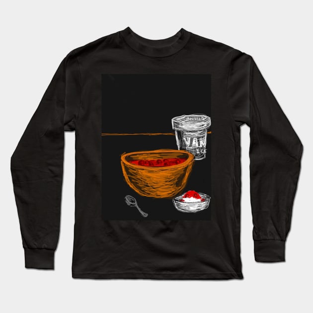 Cranberry Leftovers! Long Sleeve T-Shirt by DancingCreek